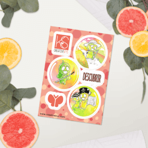 Set de pegatinas - KYS Descubrir